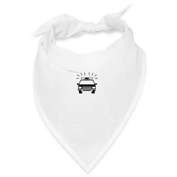 Cop - Bandana - Weiß - Vorne