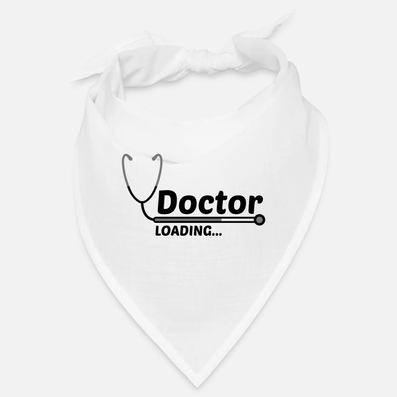doctor training loading loading bar stethoscope ab Bandana