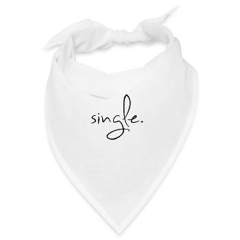 Single - Bandana - Weiß - Vorne