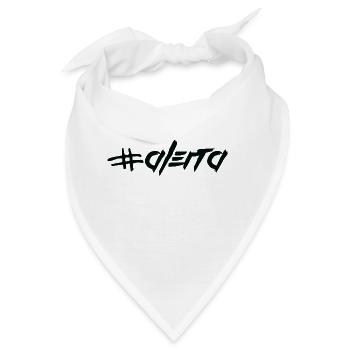 Alerta Alerta Antifascista - Gegen Rechts - Bandana - Weiß - Vorne