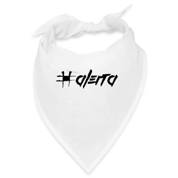 Alerta Alerta Antifascista - Gegen Rechts - Bandana - Weiß - Vorne