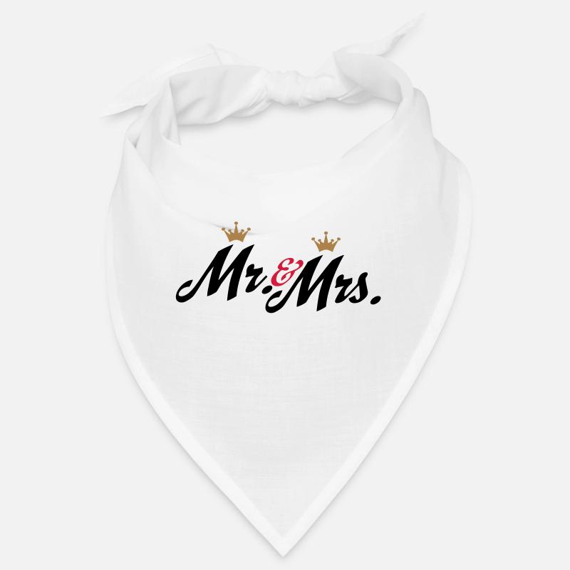 hochzeit - Bandana - Weiß
