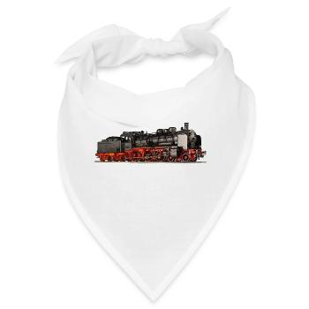 Dampflok 38 2977 - Bandana - Weiß - Vorne