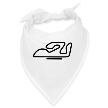 Schaltkreis Spanien_c1 - Bandana - Weiß - Vorne