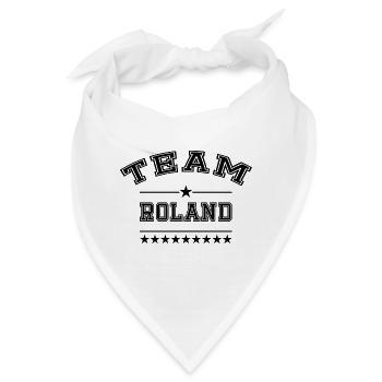 Team Roland - Bandana - Weiß - Vorne