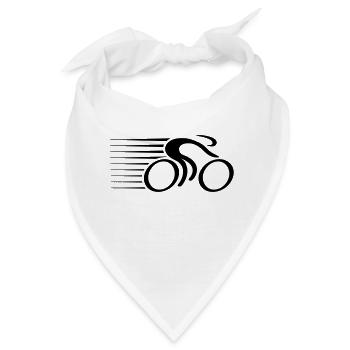 Fast Bicycle Race - Bandana - Weiß - Vorne