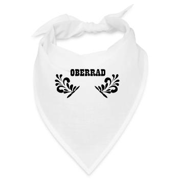OBERRAD - Frankfurt Stadtteil Shirt - Bandana - Weiß - Vorne
