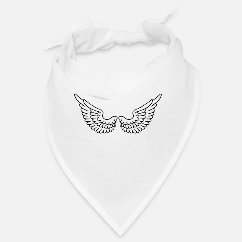 aile d'ange ailes d'oiseau , pilote d'avion Bandana