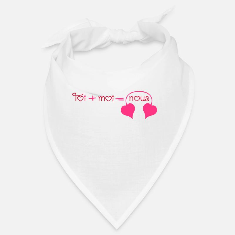 Du + Ich = Wir hearts (1c) Bandana