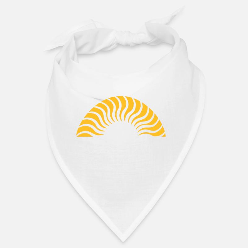 Semicircle Sun sunset Bandana