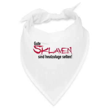 Gute Sklaven - Bandana - Weiß - Vorne