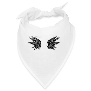 Engelsflügel - Bandana - Weiß - Vorne