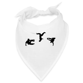 Freerunning, Free Running, Artistics - Bandana - Weiß - Vorne