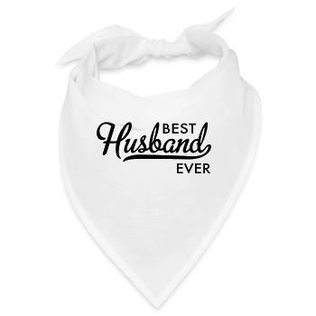 Ehemann - Bandana - Weiß - Vorne