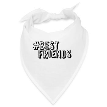 #bestfriends - Bandana - Weiß - Vorne