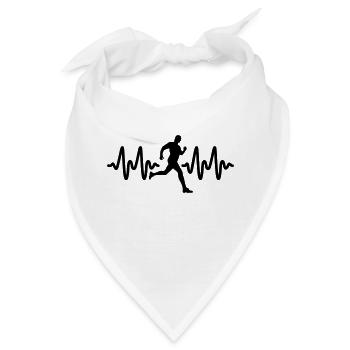 marathon - Bandana - Weiß - Vorne