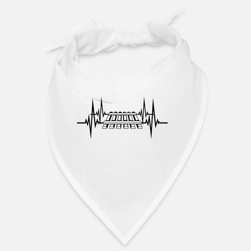 Heartbeat pulse track Bandana