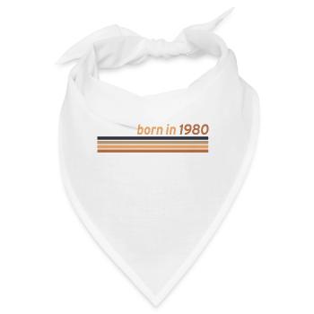 1980 - Bandana - Weiß - Vorne