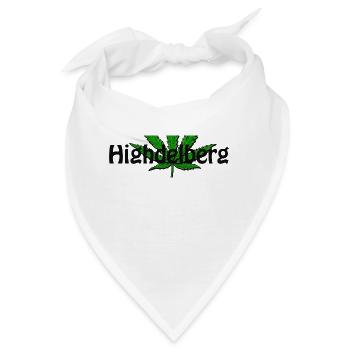 Highdelberg/ Heidelberg - Bandana - Weiß - Vorne
