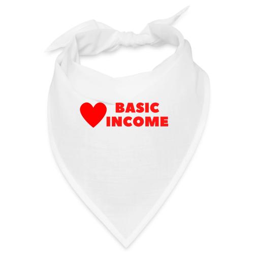 basic income red trans - Bandana