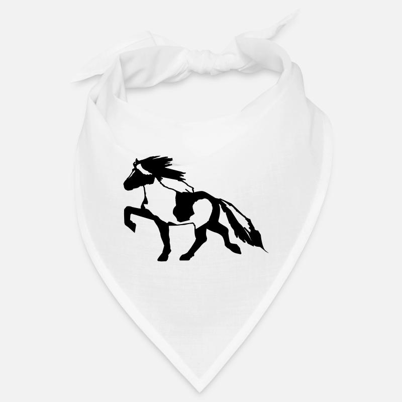 Icelandic Horse Tick 7, Pinto Riding Icelandic Bandana