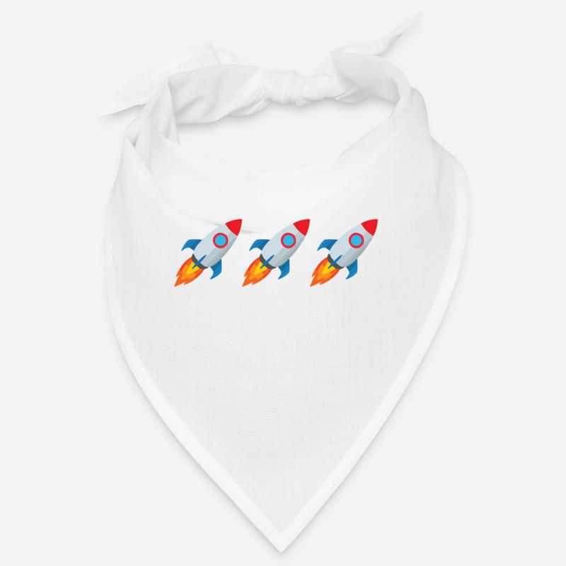 Emoji de fusée Bandana