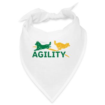 AGILITY - Bandana - Weiß - Vorne