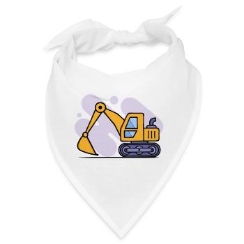 Kids Bagger Spielzeug - Bandana - Weiß - Vorne