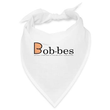 Bobbes Hintern Po - Bandana - Weiß - Vorne