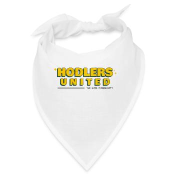 hodler vereint - Bandana - Weiß - Vorne