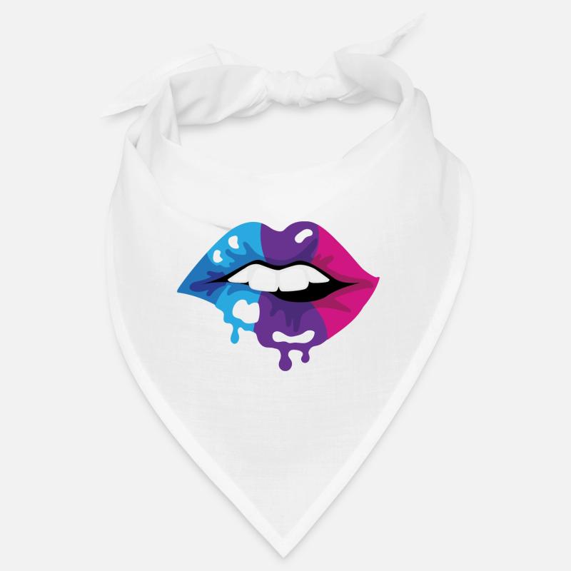 Coloured Lips Bandana