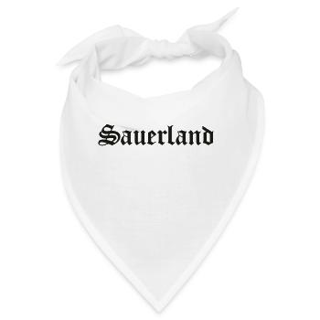 Sauerland - Bandana - Weiß - Vorne