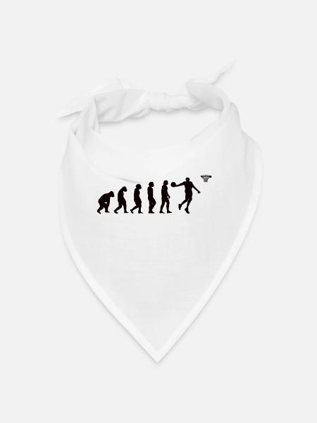 Club de basket-ball Amateurs de basket-ball Joueurs de basket-ball - Bandana - blanc - Devant
