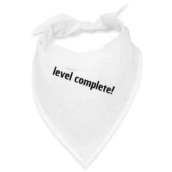 level complete - Bandana - Weiß - Vorne