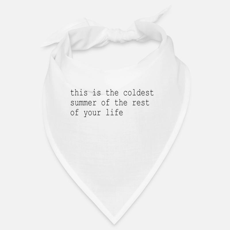 Klimaschutzspruch Bandana