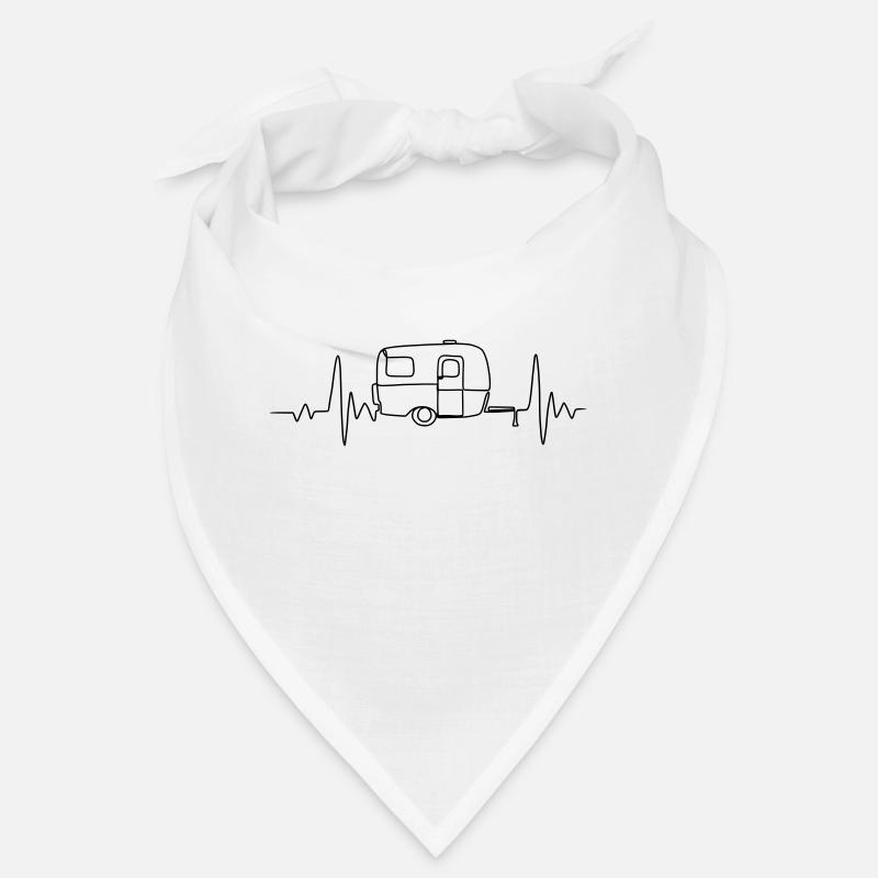 Herzschlag Camping Bandana