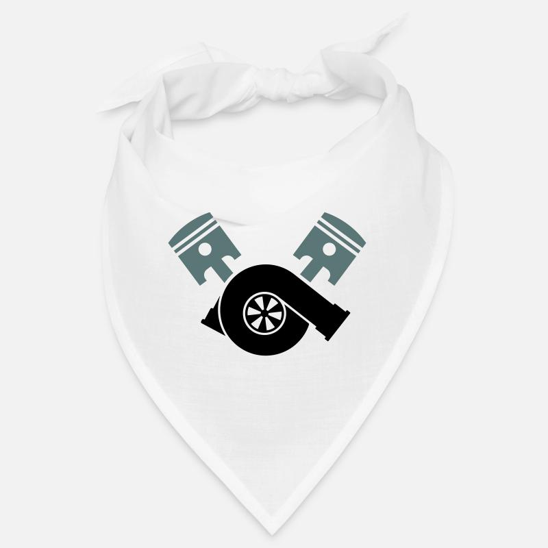 Engine Piston Turbocharger Bandana