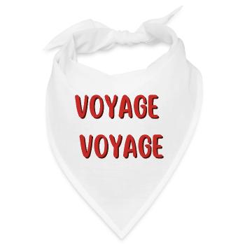 Reisen - Bandana - Weiß - Vorne