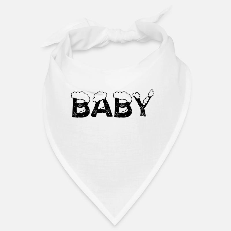 Texte Glace Costume De Noël Bébé Bandana