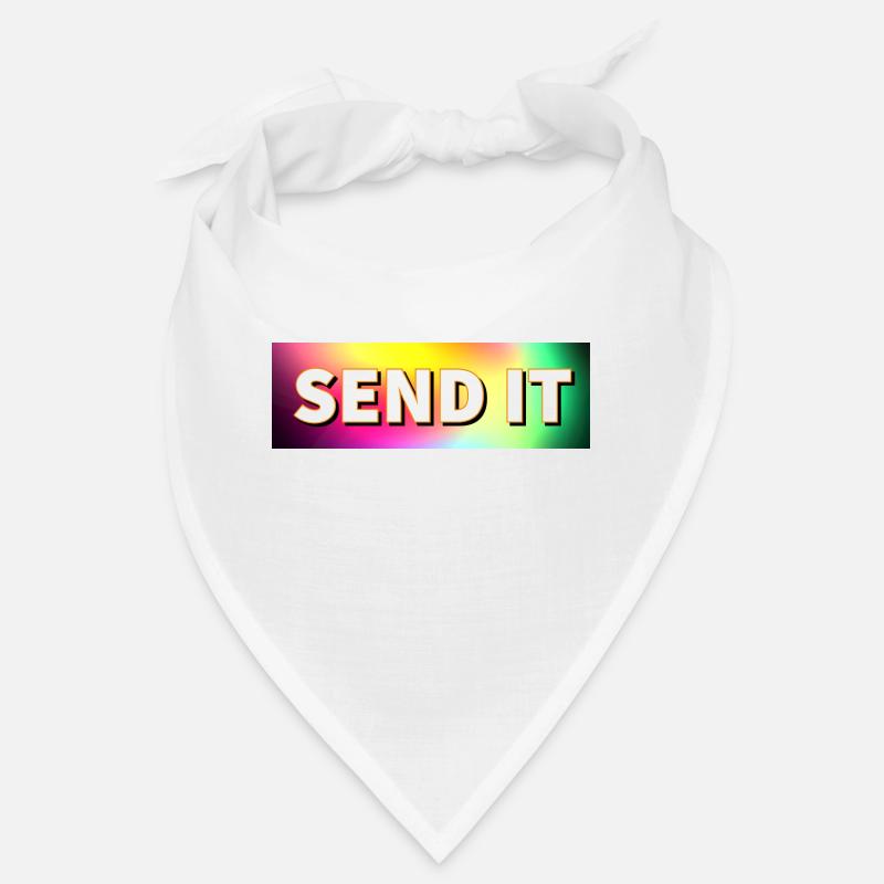SEND IT box logo Bandana