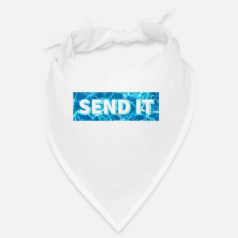 SEND IT box logo Bandana