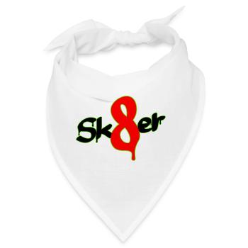 Sk8er - Bandana - Weiß - Vorne