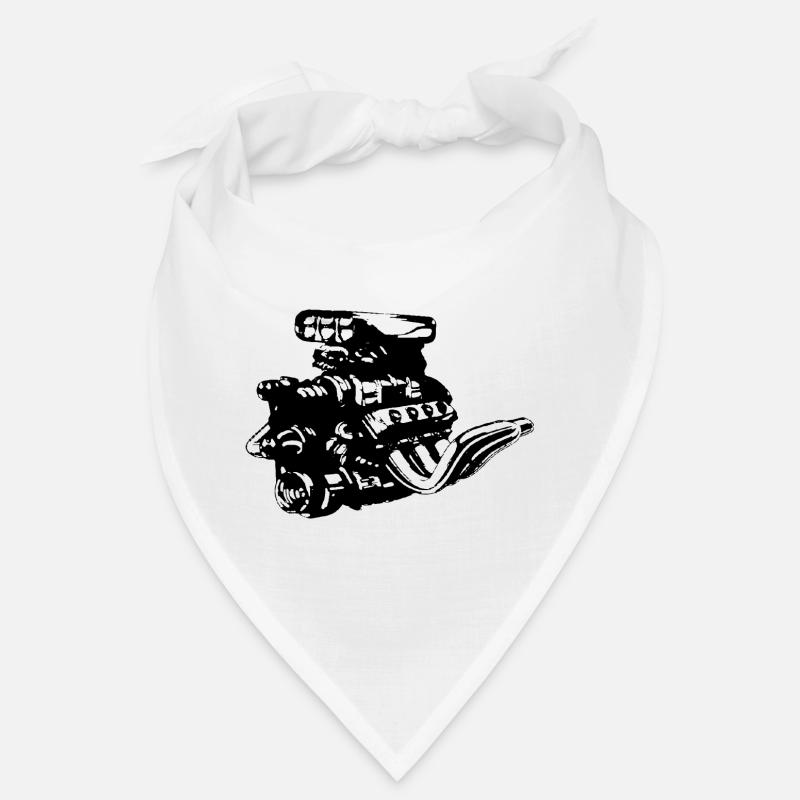 V8 engine Bandana