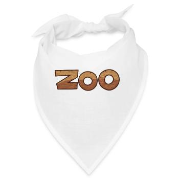Safari Zoo Animal Safari Zoo - Bandana - Weiß - Vorne