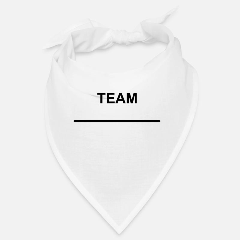 Team mit Name Template Bandana
