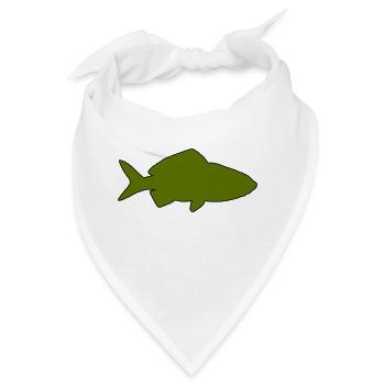 Goldfisch - Bandana - Weiß - Vorne