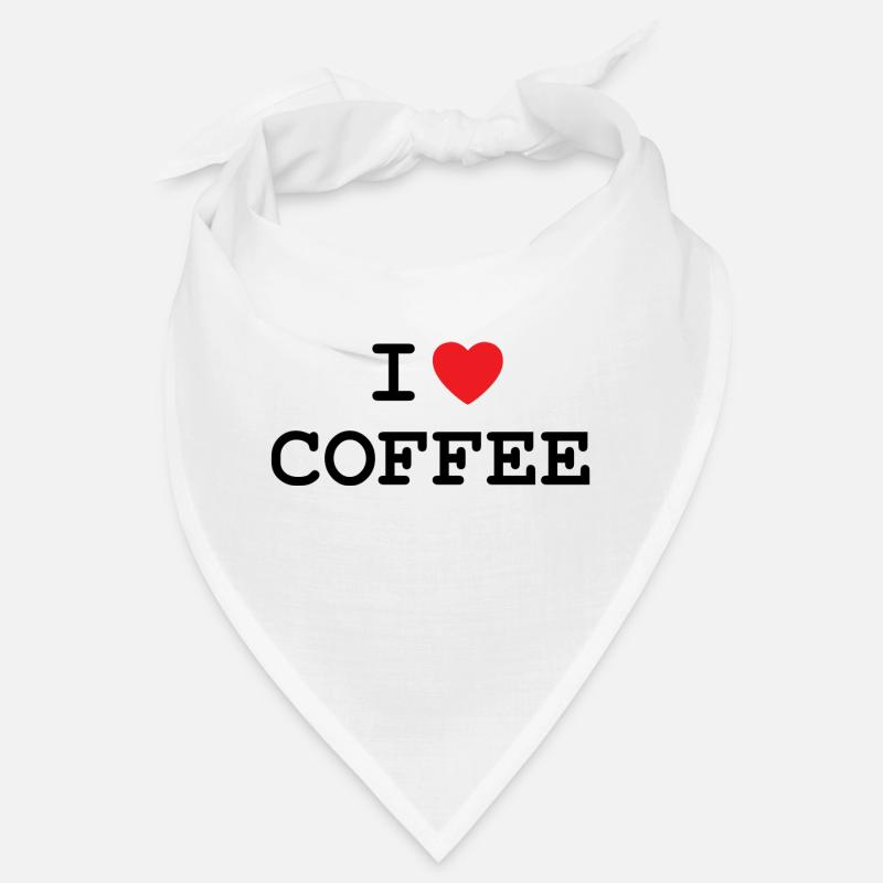 Ich liebe Kaffee Bandana