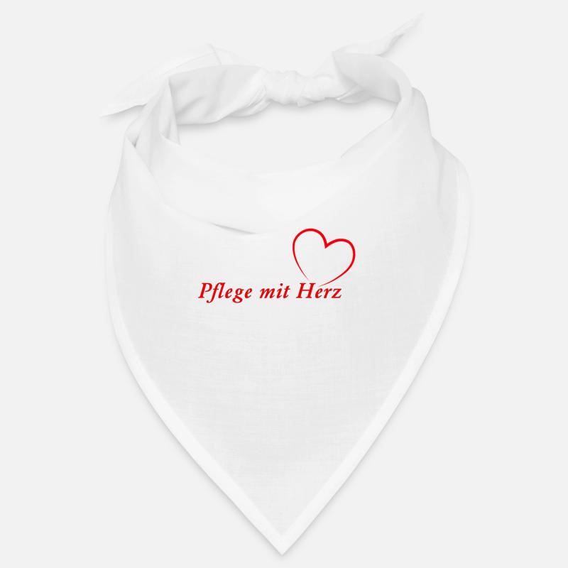 Pflege mit HERZ Bandana