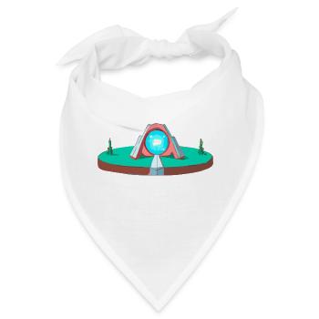 Raumschiff - Bandana - Weiß - Vorne