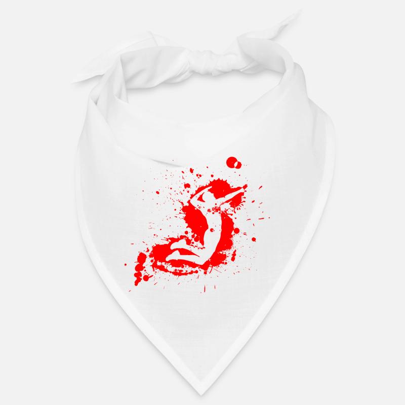 Volleyball Spike Man Rot Bandana